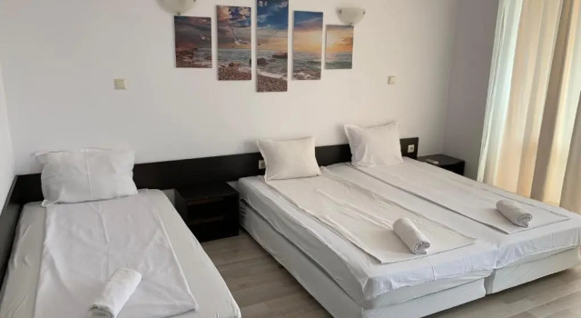 Трёхместный номер Standard с балконом и с видом на море Safo Apartments and Rooms