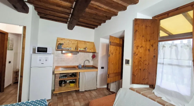 Семейные апартаменты с 2 комнатами с видом на сад Agriturismo e Glamping Serraiola Alta
