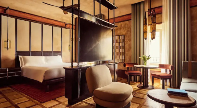 Double Junior Suite with Minerva Square view Grand Hotel De La Minerve