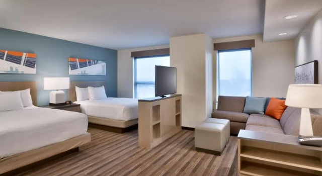 Двухместная Studio Suite с кухней Hyatt House Provo/Pleasant Grove