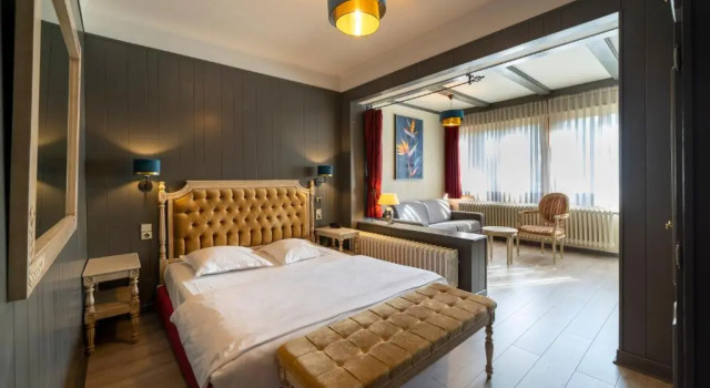 Четырёхместный номер Standard Hôtel du Parc, Restaurant, Spa & Wellness