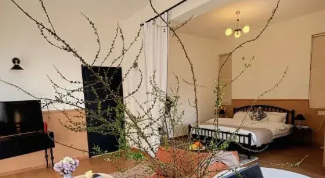 Семейный люкс с балконом Anyue Mountain & Sea Seasons Holiday Hotel