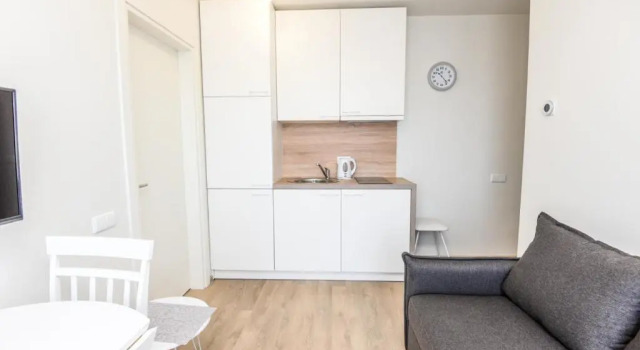 Apartment Vėsa - L14, Boek Appartement Hotels in Klaipėda met zwembad, Zwembad