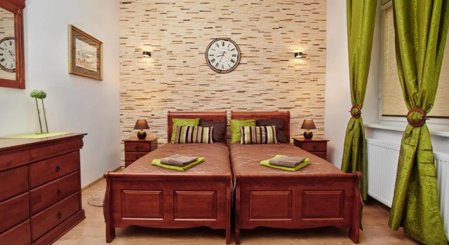 Апартаменты с балконом и с красивым видом из окна Apartament w Drawsku