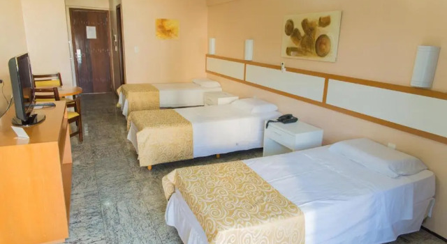 Трёхместный номер Standard Costa Atlantico Hotel