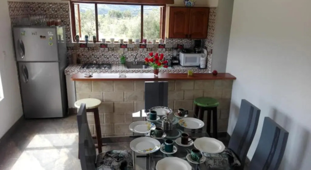 Коттедж Tres habitaciones en la cabaña Quinta Buenos Aires