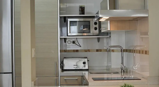 Апартаменты c 1 комнатой Apartamento Top Malaga Calle Pacifico con piscina y parking