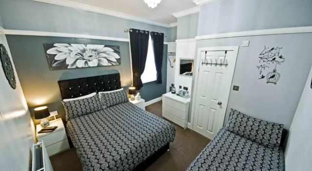 Номер Deluxe Rossall Guest House -Ideal For Families & Couples