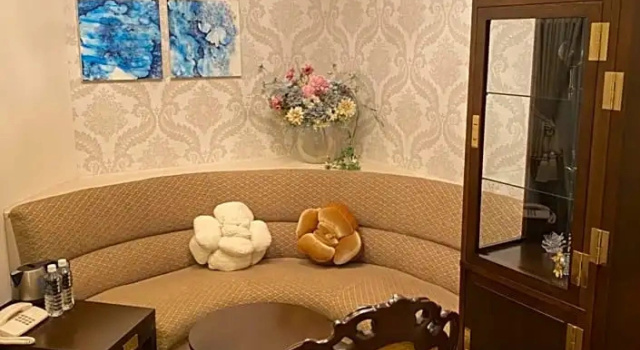 Люкс с красивым видом из окна Hotel Grand Vert Gizan