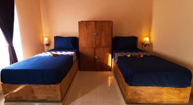 Bett im Wohnheim Surf Camp 79