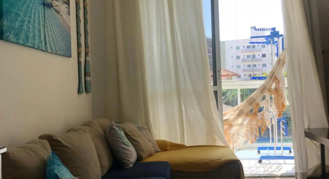 Apartamento peracanga com vista para o mar, Забронировать Апартаменты/квартира Гуарапари Эспириту-Санту, рядом с Lua de Prata Lagoon