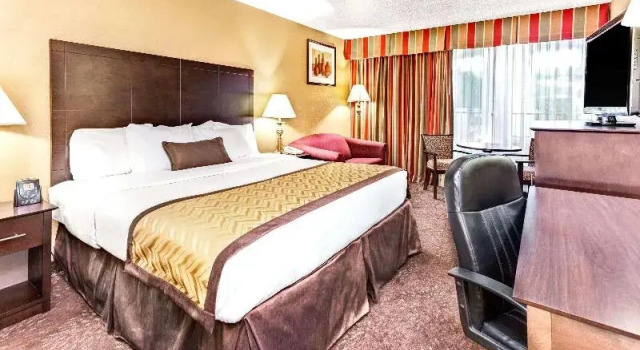 Двухместный номер Standard с балконом Wyndham Garden Detroit Metro Airport