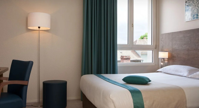 Classique double chambre Logis Hôtel Beauséjour Colmar