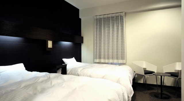 Двухместный номер Standard Green Rich Hotel Iwakuni Ekimae