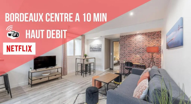 Апартаменты Aux portes de Bordeaux L'Actors Studio MindUrGuest