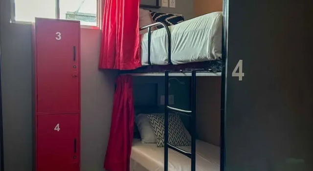 Кровать в общем номере Spartacus hostel boutique for men