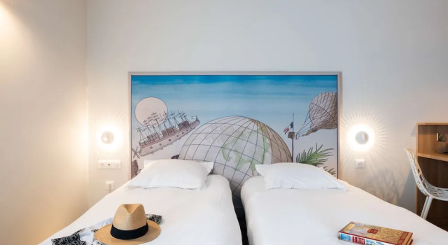 Номер Superior Hôtel Jules Verne Biarritz