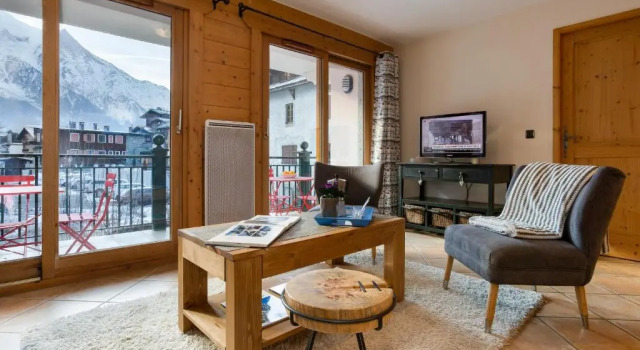Апартаменты с видом на горы Appartement Belle Vue