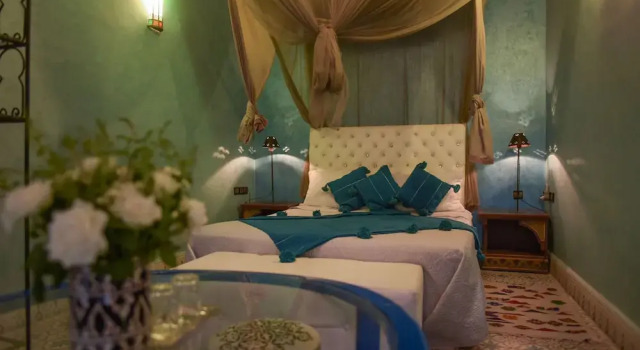 Трёхместный номер Standard с видом на бассейн Riad Zayane Atlas
