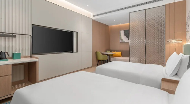 Четырёхместный номер Premium Holiday Inn Liaoyuan City Center by IHG