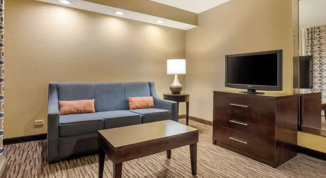 Двухместный люкс с балконом Suburban Studios Arlington Heights Elk Grove