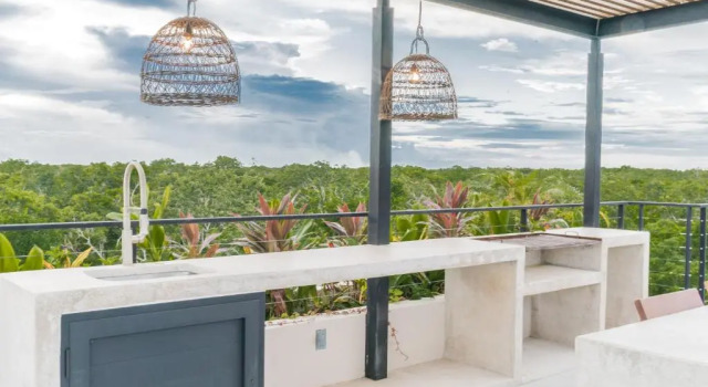 Апартаменты Modern & Stylish 1BR Apartment | La Veleta | Infinity Pool, Fitness Area & Rooftop Lounge