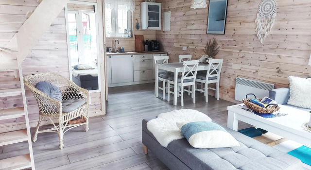 Blue Lagoon - Vacation Home in Nowe Warpno, Buchen Sie Ferienhaus Neuwarp Westpommern