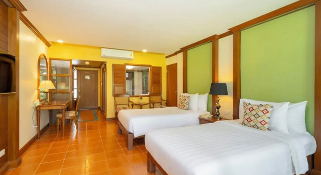 Номер Deluxe с балконом и с видом на реку Comsaed River Kwai Resort