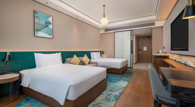 Двухместный номер Deluxe Hilton Garden Inn Hefei Feixi