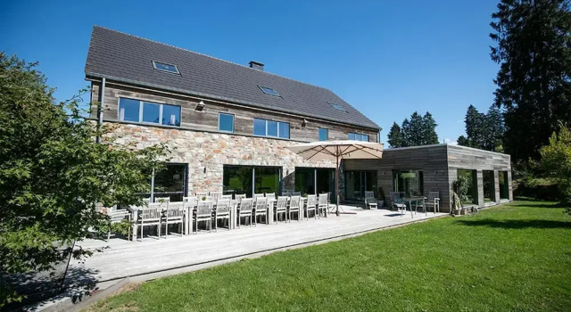 A Stylish Villa in a Green Setting, With a Fully Equipped Wellness Center