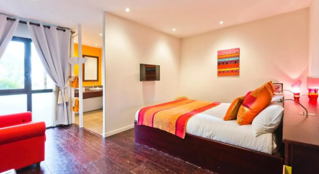 Номер Comfort Hôtel Auberge de Chavannes