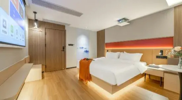 Двухместный люкс Huan xi Zhi xiang Hotel (Wan da Plaza Branch)