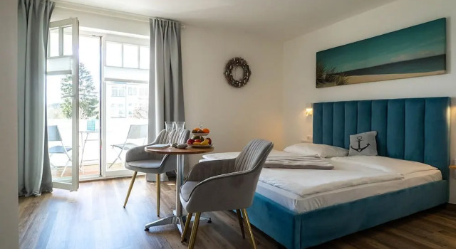 Двухместный номер Luxury с балконом Hotel meerblau