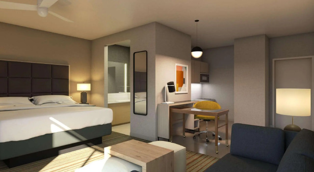 Двухместная студия Homewood Suites By Hilton Belmont
