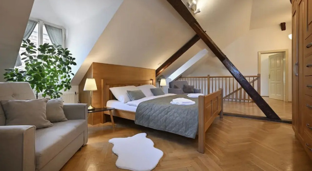 Семейный номер Standard Дуплекс c 1 комнатой White Swan Boutique Apartments