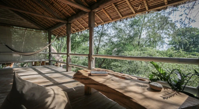 Коттедж с 2 комнатами с видом на сад MaoMeno Yoga Resort
