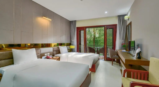 Двухместный номер Standard с видом на сад MANLI Resort Quảng Bình