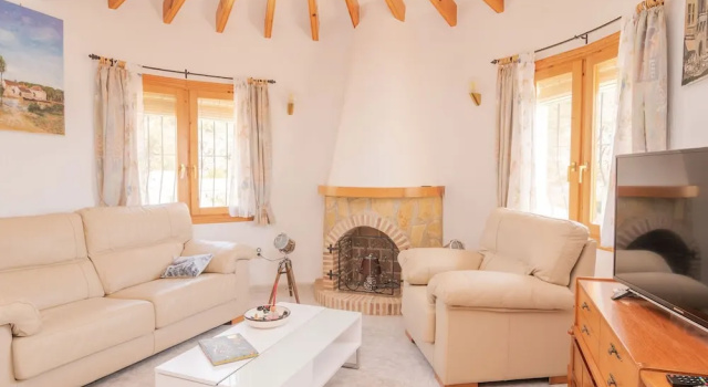 6-p Villa in the Right Place With an Amazing View, Swimming Pool and Terraces, Забронировать Вилла Бенитачель Коста-Бланка