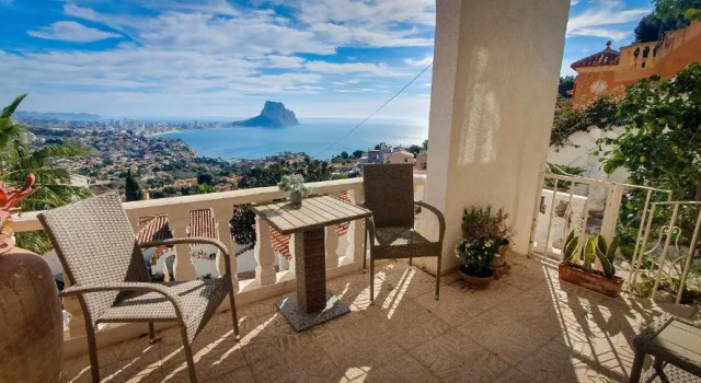 Четырёхместный номер Standard с видом на море Villa Vista Calpe