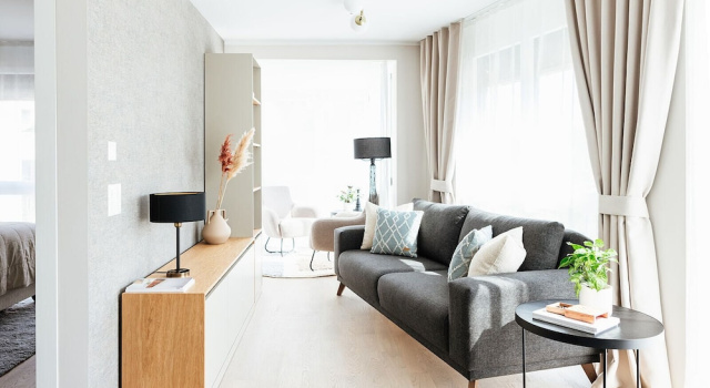 Апартаменты Comfort c 1 комнатой с видом на реку Lamira Serviced Apartments Zurich City