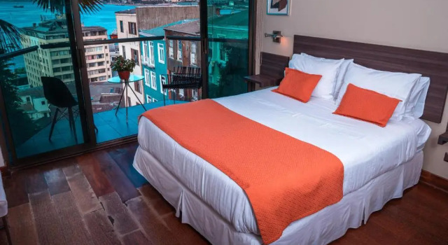 Двухместный номер Standard с балконом и с видом на море Hotel Boutique 17