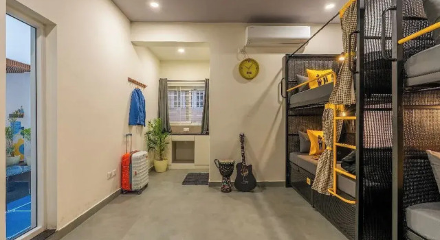 Кровать в общем номере (женский номер) The Hosteller Bangalore, HSR Layout