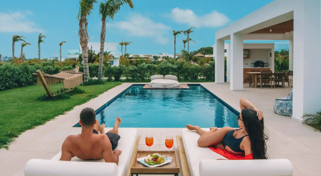 Вилла с 2 комнатами TAF Beach Villas with TESLA