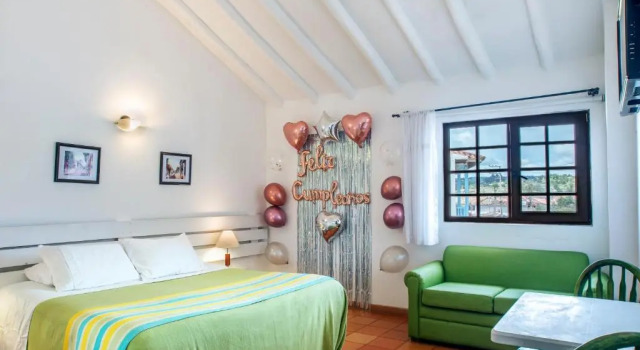 Трёхместный номер Standard Hotel y Spa Getsemani