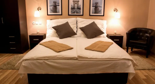 Номер Deluxe Budapest Ville Bed & Breakfast