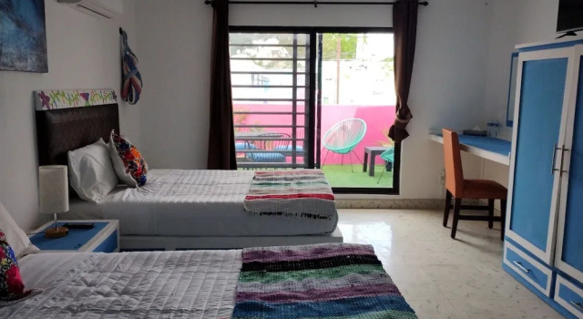 Номер Standard T´úubul K´iin Bed & Breakfast