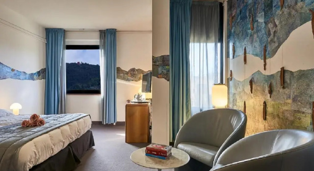 Двухместный номер Deluxe Albornoz Palace Hotel