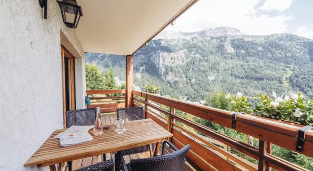 Апартаменты с 2 комнатами с видом на горы Chalet La Perle de LOisans - Appartements dException