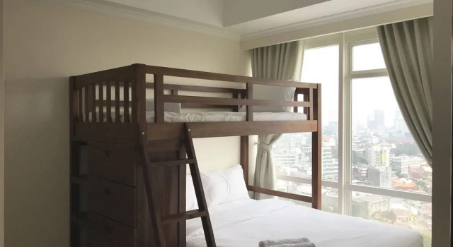 Luminous 2 Bedrooms at Menteng Park Apartment by Travelio, Rezervovat Apartmán Hotely v Jakarta s parkováním, Parkování