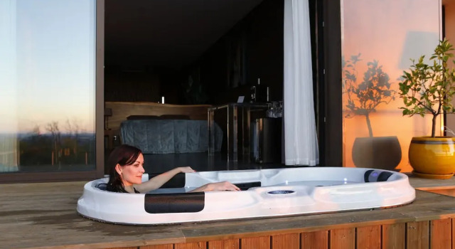 Люкс с красивым видом из окна Chambres dhôtes Le Repère des Anges et SPA